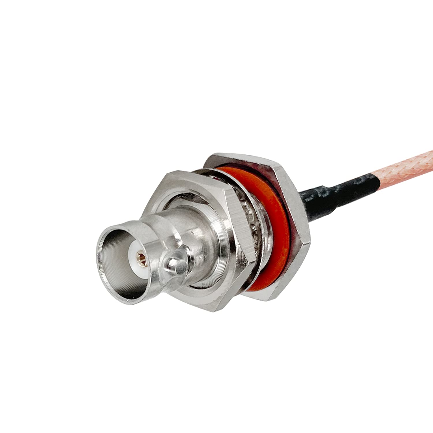 Cavo Coassiale SMA A BNC Maschio-Maschio - RG316, 50Ω, 30cm - Per Antenne TV, WiFi, Dispositivi Wireless