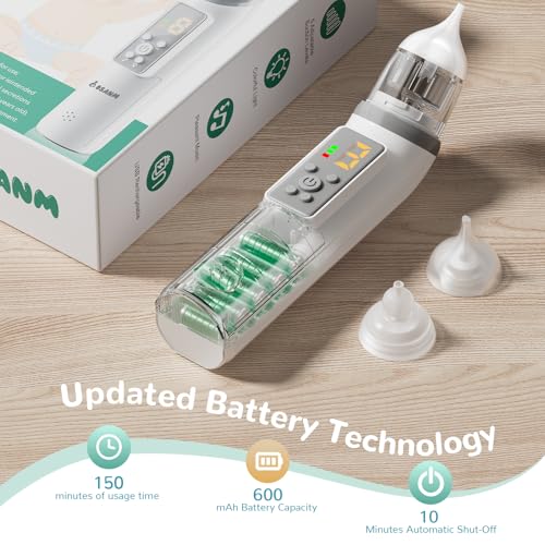 DSANM Electric Nasal Aspirator for Baby: 5-Level Suction - image 6