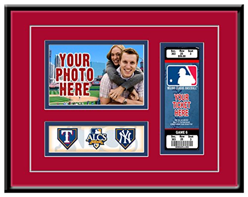 MLB Texas Rangers 2010 ALCS Photo and Ticket Frame