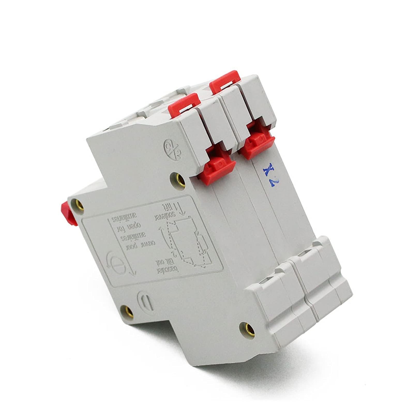 Wyłącznik automatyczny DZ47 1-4-biegunowy 3A/6A/10A/16A/20A/32A/40A/50A/63A 400 V typ C mini wyłącznik MCB 35 mm montaż na szynie DIN moc łączeniowa 6KA (50a,4)