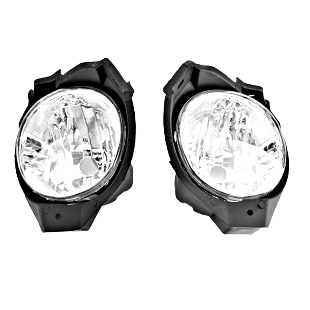 Riloer 2pcs 12V fendinebbia anteriori auto, sinistra destra fendinebbia alogeni fendinebbia sostituzione per T0Y0TA H-ilux V-igo M-k6 2008-2011, impermeabile antipolvere sostituire kit