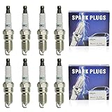 8Pcs 41-962 upgrad Real Iridium Spark Plugs 19299585 For Chevrolet Chevy, GMC, Cadillac, Buick, Humm