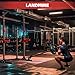 RUNFREELY Power Rack Squat Rack for Home Gym, 1000LBS Power Cage Half Rack with Pull Up Bar,Safety Bar and Landmine,Gym Rack for Weight Lifting, Bench Press and Squat