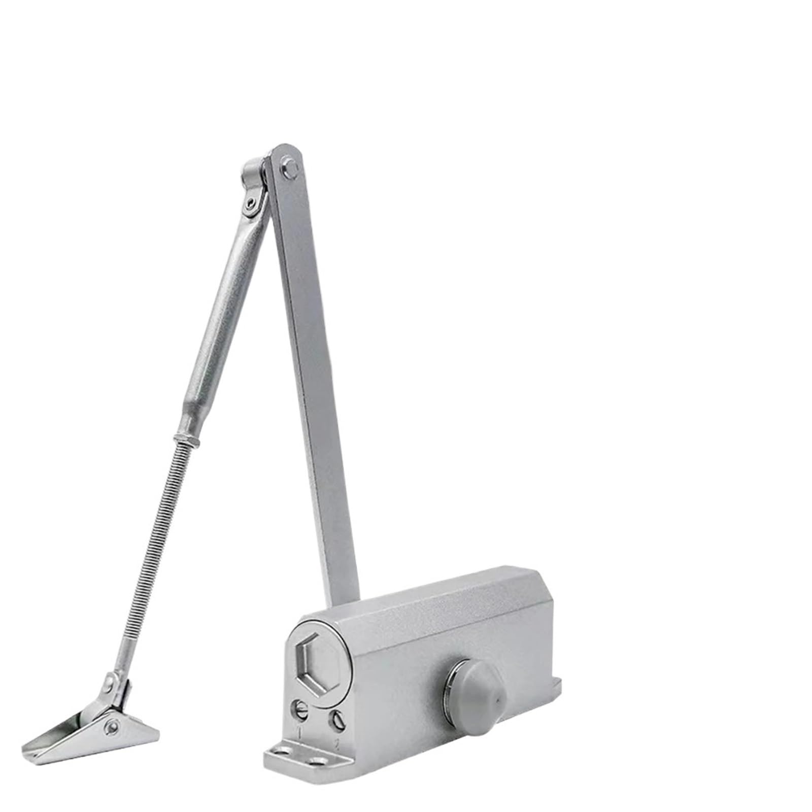 Automatic Gate Closer Metal Hydraulic Buffer Door Stopper Adjustable Speed Door Mute Closing Equipment(45-85KG)