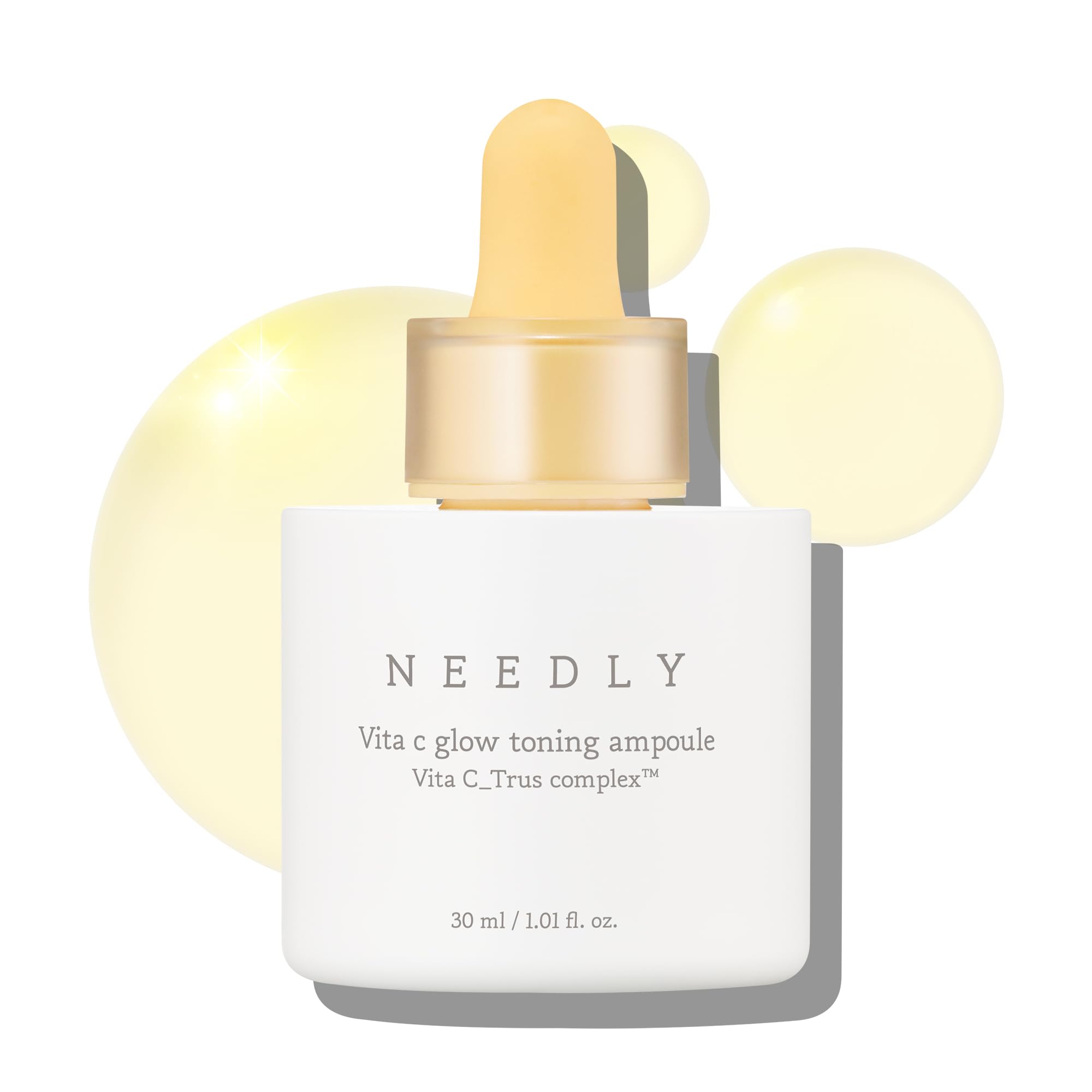 NEEDLY Vitamin C Serum, Serum, Korean Cosmetics, Formulated with Vitamin C, Pores, Transparency, Moisturizing Care