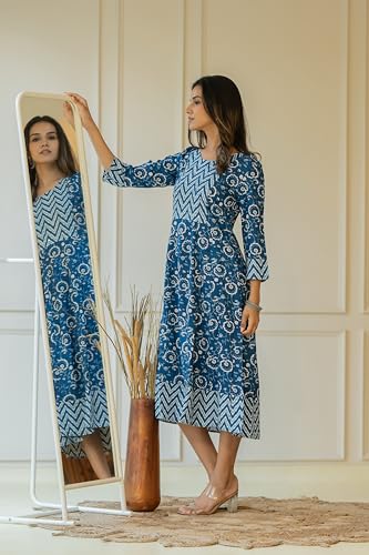 Image of MIRCHI FASHION Women's Anarkali Printed Kurti Only