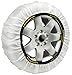 Produktbild Goodyear Set mit 2 Textil-Schneeketten für Auto, Ultra Grip, Größe XL, speziell für den Betrieb des Fahrzeugs, Textil, Weiß, für R14 - R21 (detaillierte Maße im Innenbereich)