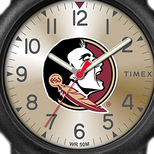 Image of Timex Unisex Collegiate Recruit 38mm Watch - Tennessee Volunteers with Black Fabric Strap
