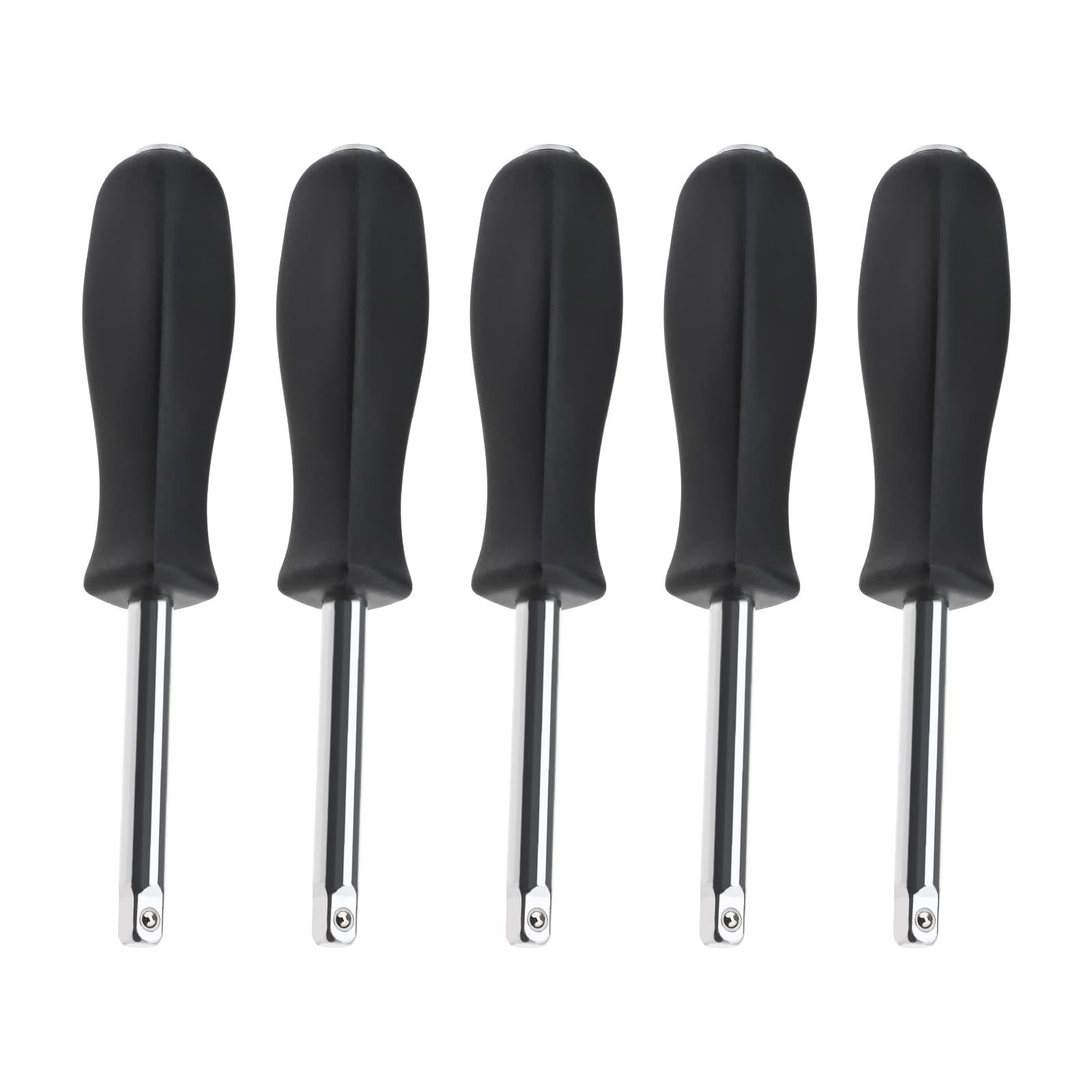 Create idea 5PCS 1/4 Inch Drive Spinner Handle Socket Driver Handle for Car Maintenance Repair Replacement Hand Tools for Wrenches And Other Tools