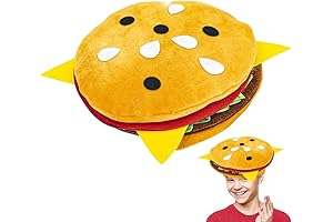ArtCreativity Hilarious Hamburger Pizza Hat: The Ultimate Fast Food Frenzy