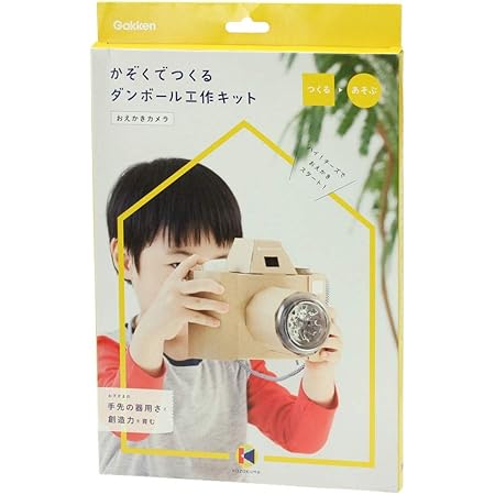 学研ステイフル 工作キット ダンボール かぞくでつくる kazokutte カメラ N15001