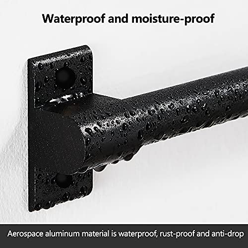 15.75Inch Deksel Gebruiksvoorwerp Hanger Potten En Pannen Opknoping Rack Wandmontage, Ruimte Aluminium Keukenrail Voor… - Image 4