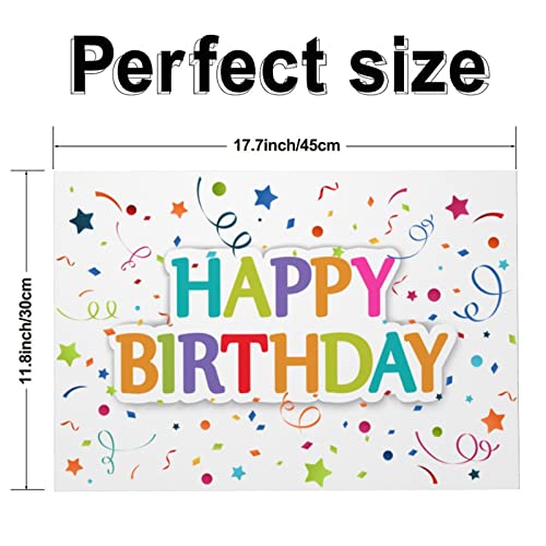 Mutakin JH10-PLACEMATS Happy Birthday Cloth Placemats thumb #1