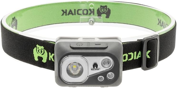 LitezAll Nearly Invincible Rechargeable Headlamp – Headlamp Flashlight with 8 Modes, Head Lamps LED Rechargeable, Headlamp USB C, Long Battery Life, Waterproof