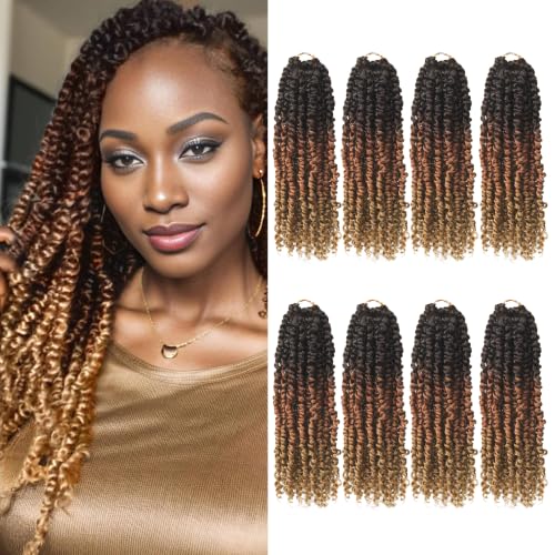 Bileaf Passion Twist Crochet Hair for Black Women 12 Inch Crochet Twist