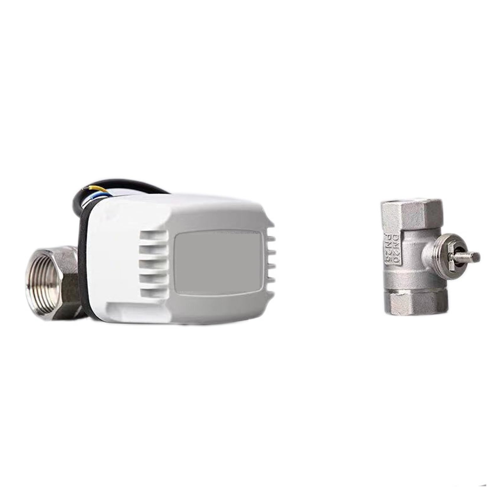1/2 E Quot 3/4 1 1-1/4 Valvola A Sfera Motorizzata Impermeabile IP65 In Acciaio Inossidabile 12V 24V A Elettrica In Ottone Con Controllo A 3 Fili 2 Conservazione Dell'Acqua(1",12VDC,CR02)