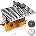 Sbestily Mini Table Saw – Portable Multi-Function Electric Miter Saw for DIY Crafts, Cutting Metal, Glass, Ceramic Tile, Desktop Saw with 3 Blades, 4-Inch