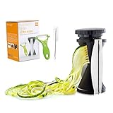 Cool-Shop Vegetable Spiralizer Bundle - Spiral Slicer - Zucchini Spaghetti Pasta Maker