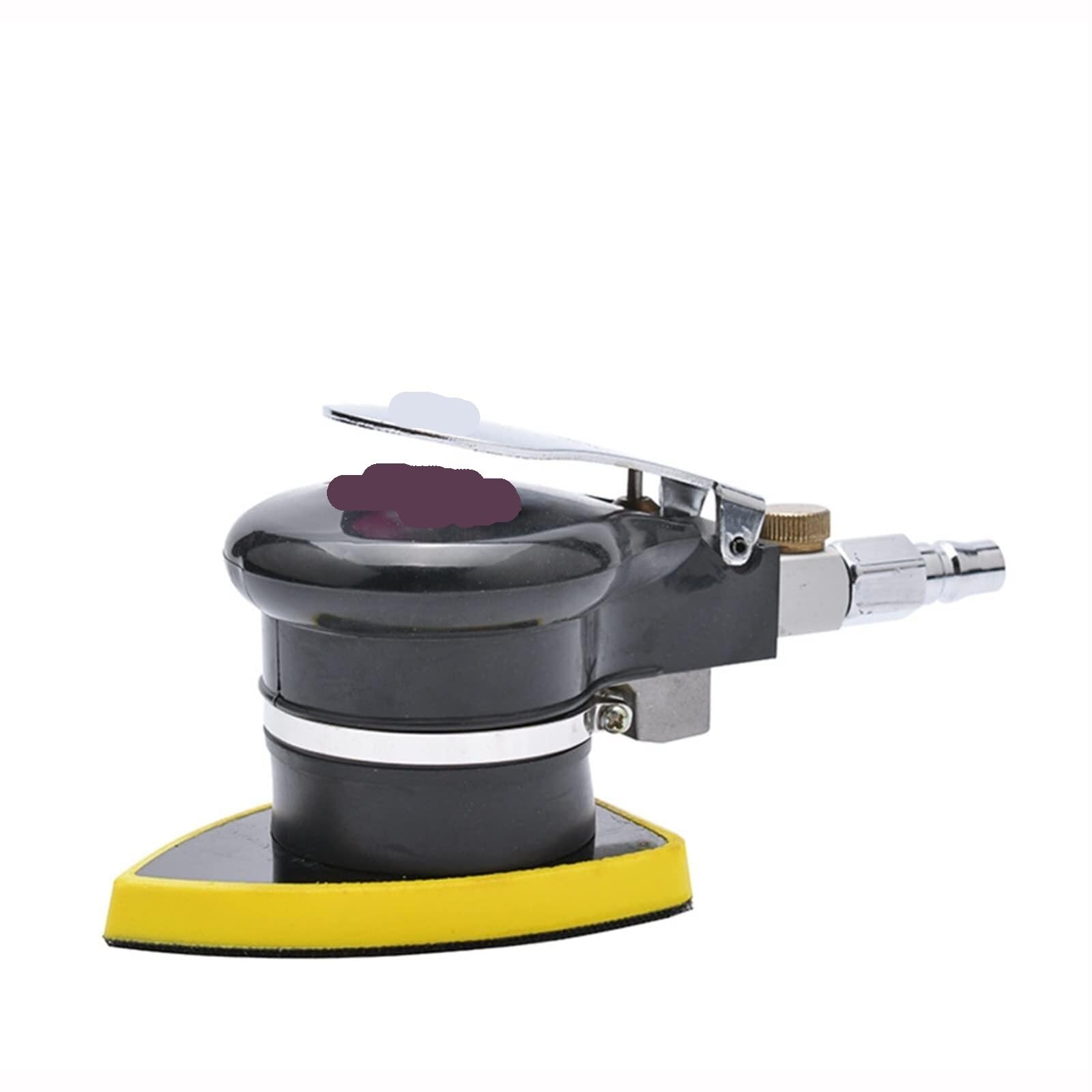 Amrttwy Multi-Colored Air Tools, Sander Pneumatic Triangle Grinder Polisher -7005((70 * 110Mm))