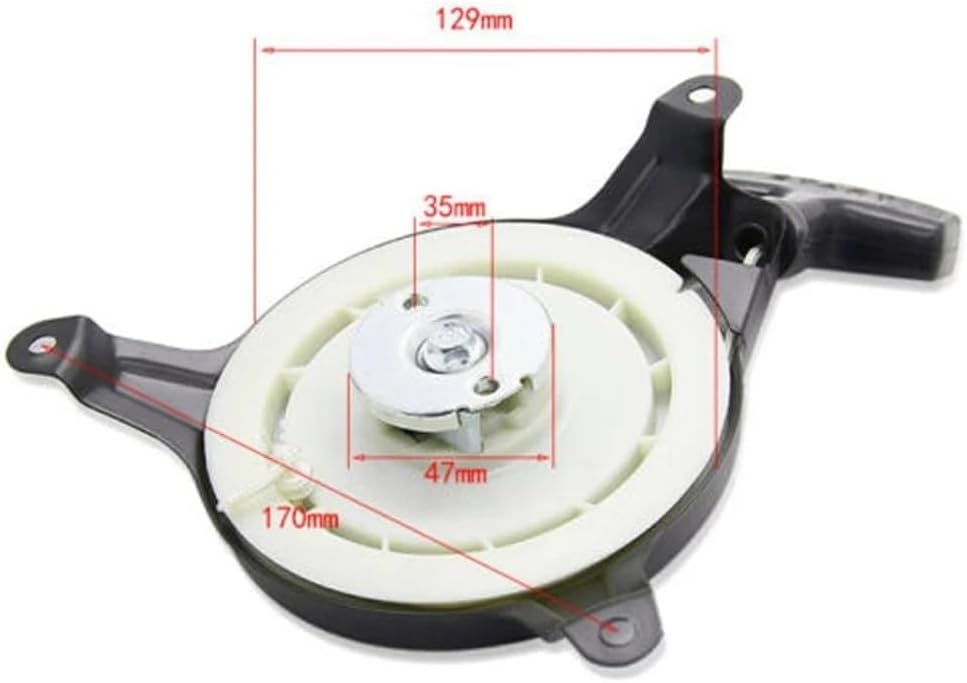 Pull Starter Fit for 140cc Lawnmower RLM140SP Engine Compatible Pull Start Assembly with OEM Number 5131016913