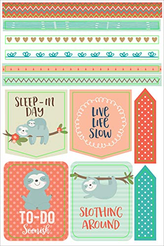 Essentials Sloth Planner Stickers (over 160 stickers!) (Essentials Planner Stickers) - Image 12