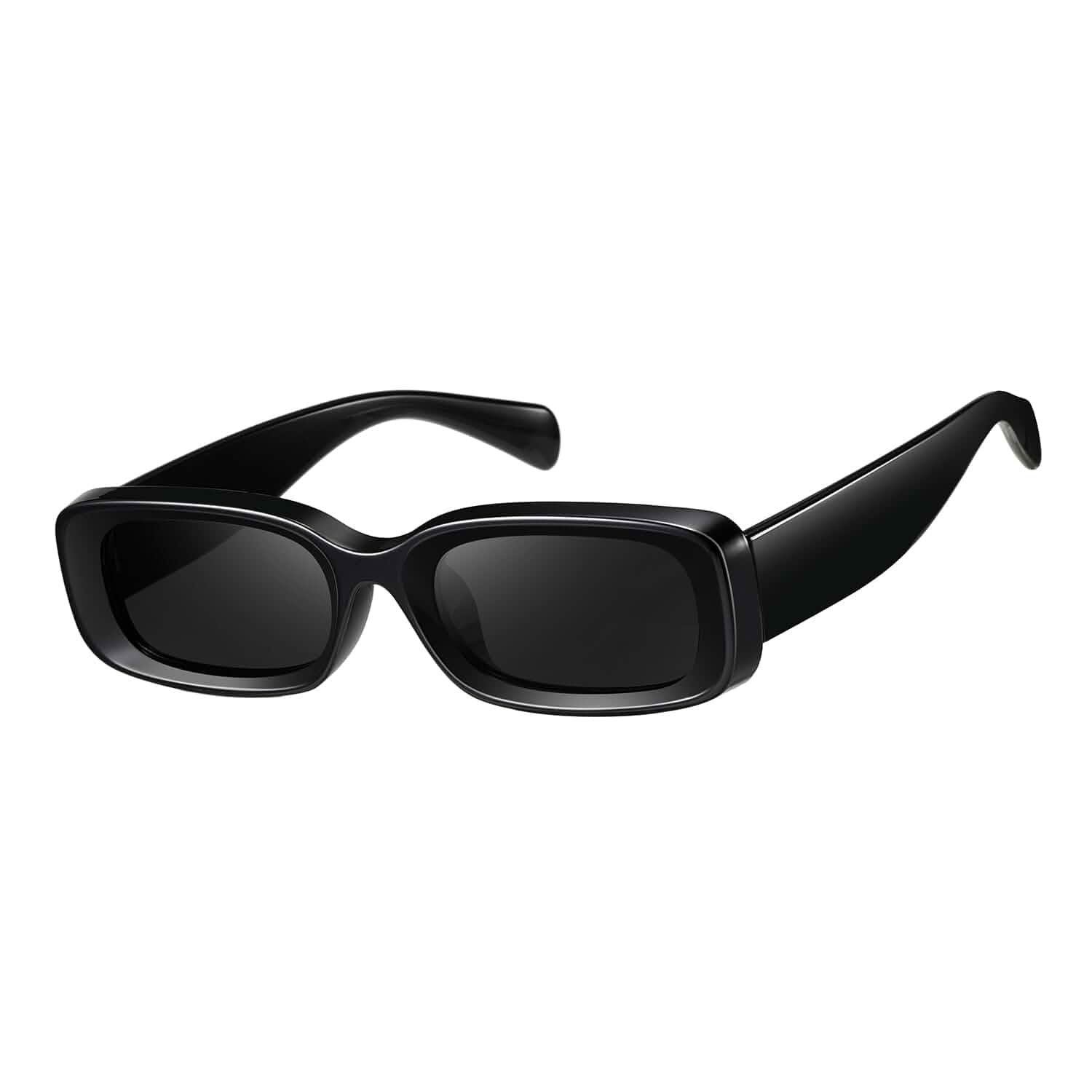 kimorn Rectangle Sunglasses for Women Men, Retro 70s UV Protection Retro Frame Sun Glasses, UV400 Protection Shades, Travel Beach Driving