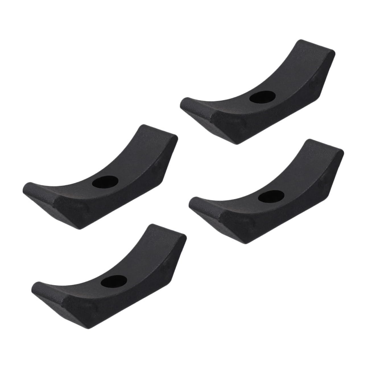 BESPORTBLE 4Pcs Plastic Dumbbell Cradles Stable Replacement Racks for Fitness Equipment Enhanced Bearing Capacity Stylish Dumbbell Storage for Home Gym