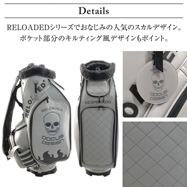 DOCUS DESIGN ゴルフキャディバッグ デスペラードブラック 希少 docus-dcc758_1.jpg
