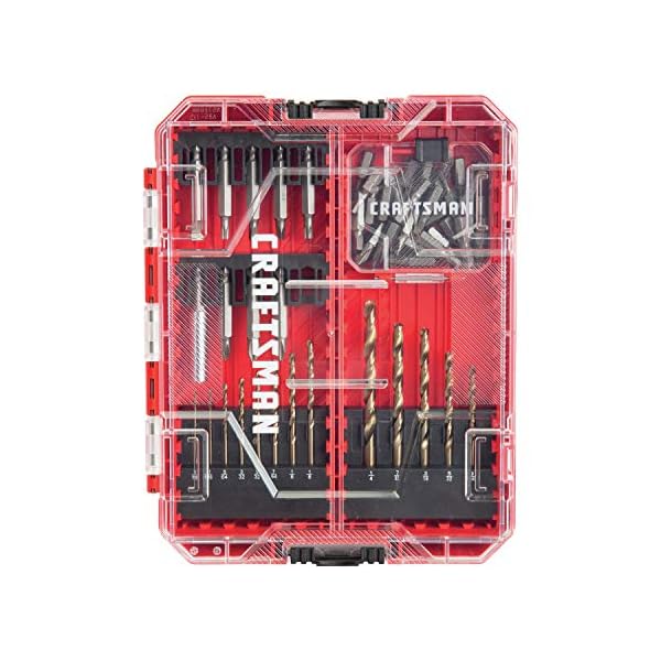 CRAFTSMAN Drill/Driver Set, 53Piece (CMAF1253) • to porcellato