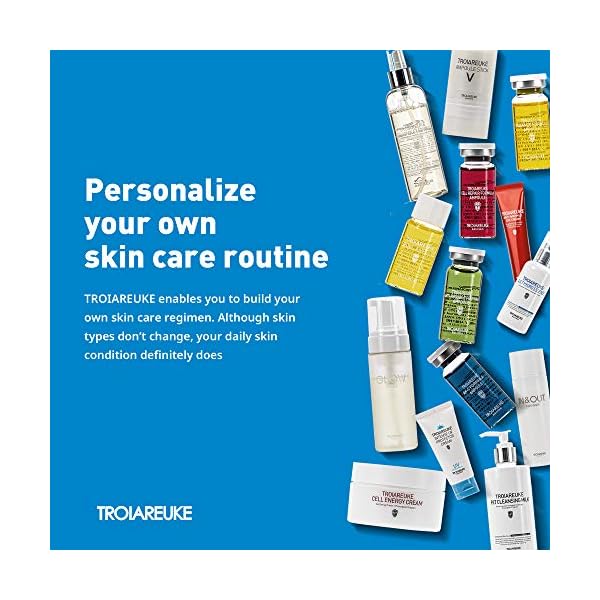 TROIAREUKE PIT Cleansing Milk I Deep Cleansing Daily Facial Cleanser for All Skin Types, Dry, Hydrating Face Mask with Antioxidants, Vitamins, Moisturize Korean Aesthetic Skin Care 10.14 fl oz