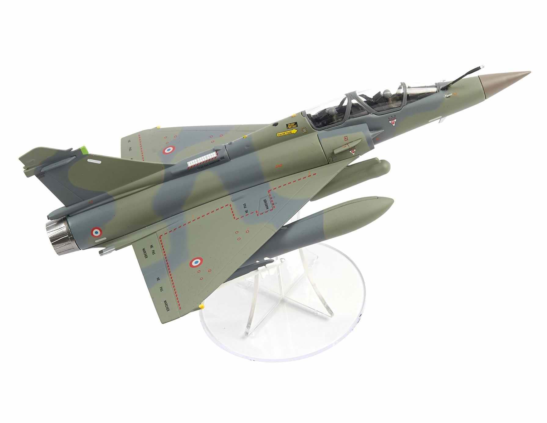 Odeon The Store Maquette Avion de Chasse Mirage 2000D Armee DE L'AIR Francaise 1/72 Métal