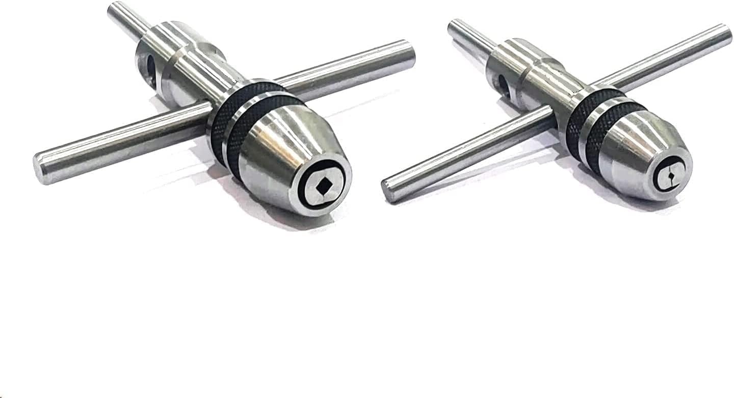 spindle tap wrench set (1/16" to 1/4" (m1.5 to m6) & 1/4" to 1/2" (m6 to m12) Machine Tools