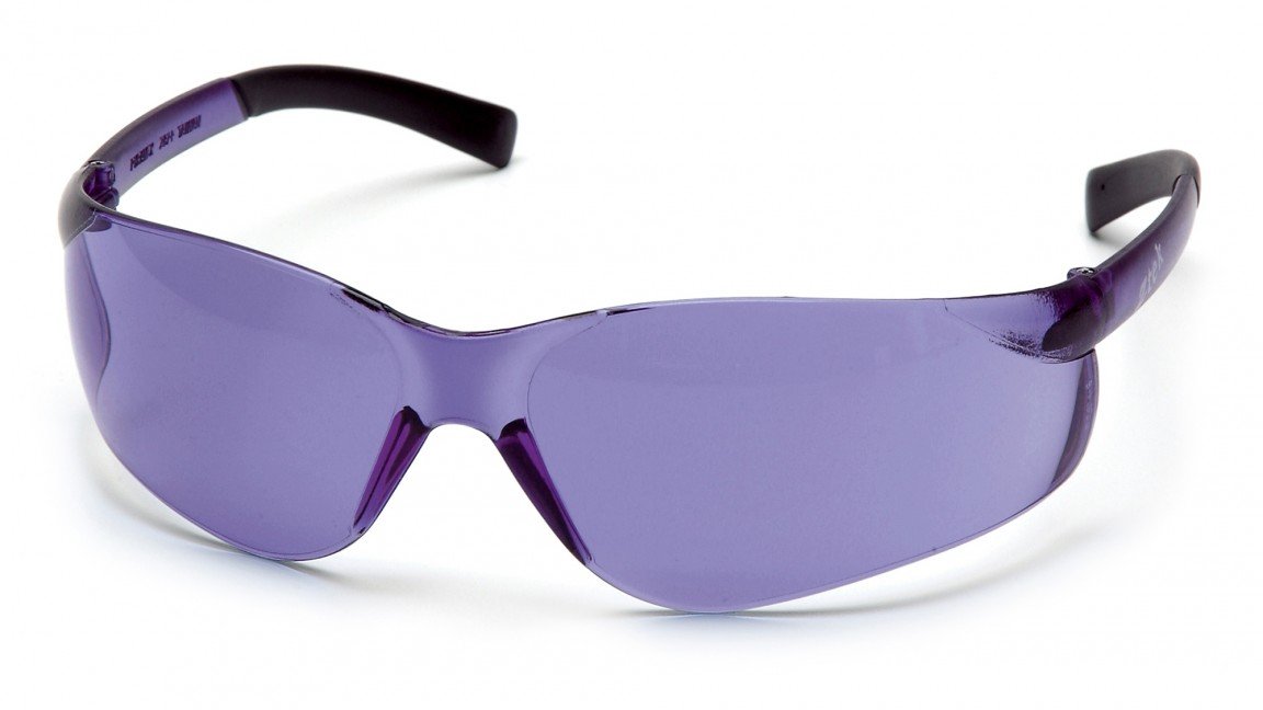 Amazon.com: Pyramex S2565S Ztek Safety Glasses Purple Haz Frame w