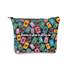 Peace Love Loteria Bag Black