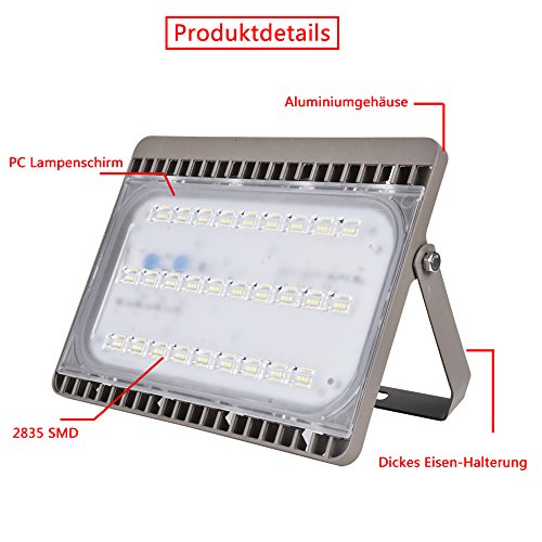 MCTECH®, faretto da esterno a LED ultra sottile