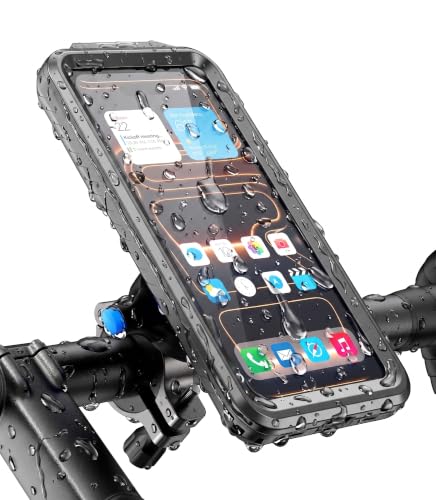 Cozycase 1s 1-Clic Antirrobo Impermeable Soporte Movil Bici Moto, Pequeña