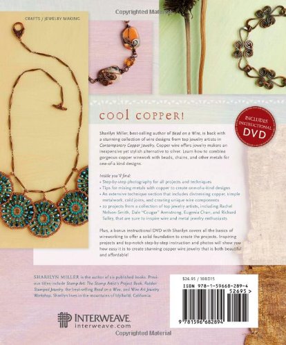 Contemporary Copper Jewelry w/DVD: Step-by-Step Techniques and Projects - Image 2