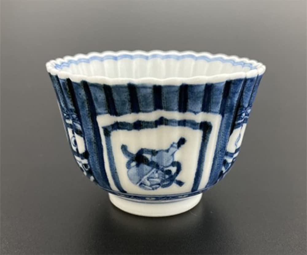 Amazon | ＜山本長左＞ぐいのみ 芙蓉手(1) | ノーブランド品 | 盃