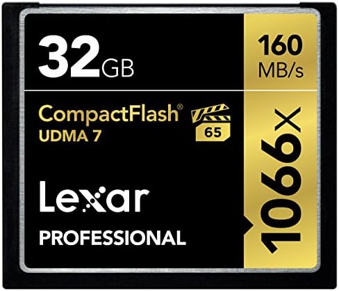 Lexar CF 32GB 1066 x 32GB CompactFlash Memory Card