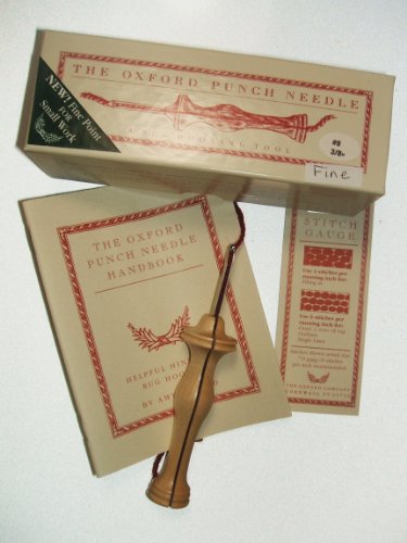 Oxford Wood Punch Needle Rug Hooking Tool #9 3/8