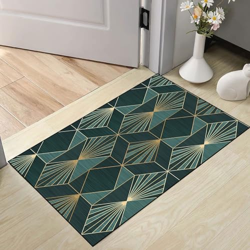 Alfombra pasillo larga moderna abstracta para comedor y entrada de hogar 4