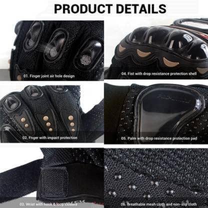 Image of ICW Motorcycle Driving Bikers Gloves Riding Gloves