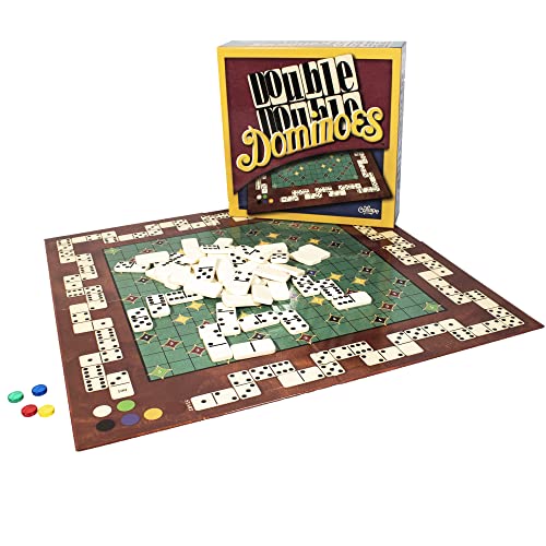 Double Double Dominoes Juego de Mesa con Tablero