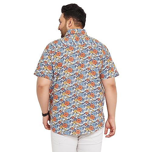 Image of Bigbanana Plus Size Men's Regular Fit Printed Shirt