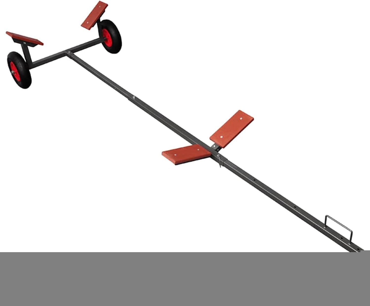 Boat Trailer, Adjustable Frame, 160 kg Capacity, 4.6 m Length, Pneumatic Tires for Small Boats and Watercraft Transport