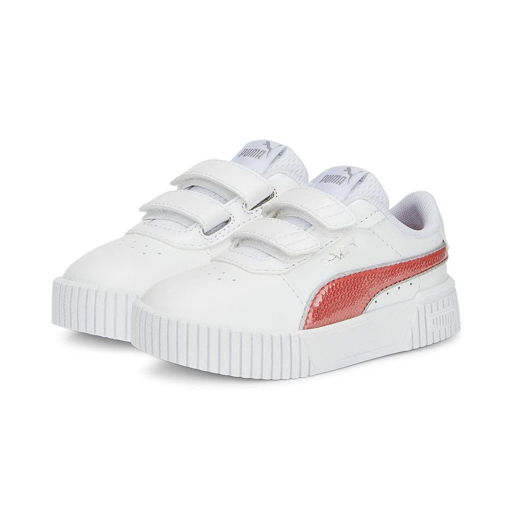 PUMA Carina 2.0 Glitzy V Inf, Zapatillas de Tenis Unisex niños