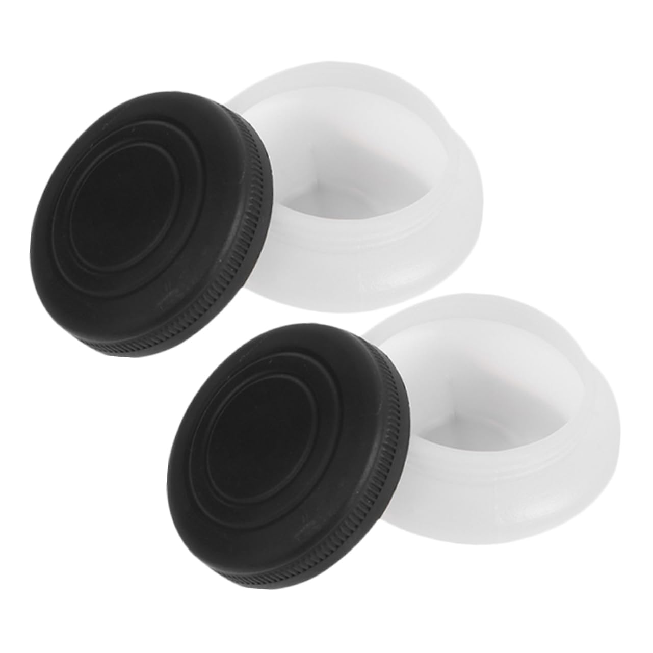 Artibetter 2pcs Oil Painting Palette Cups Lids Reusable Paint Palette Tray Brush Washer Portable Art Supplies for Artists