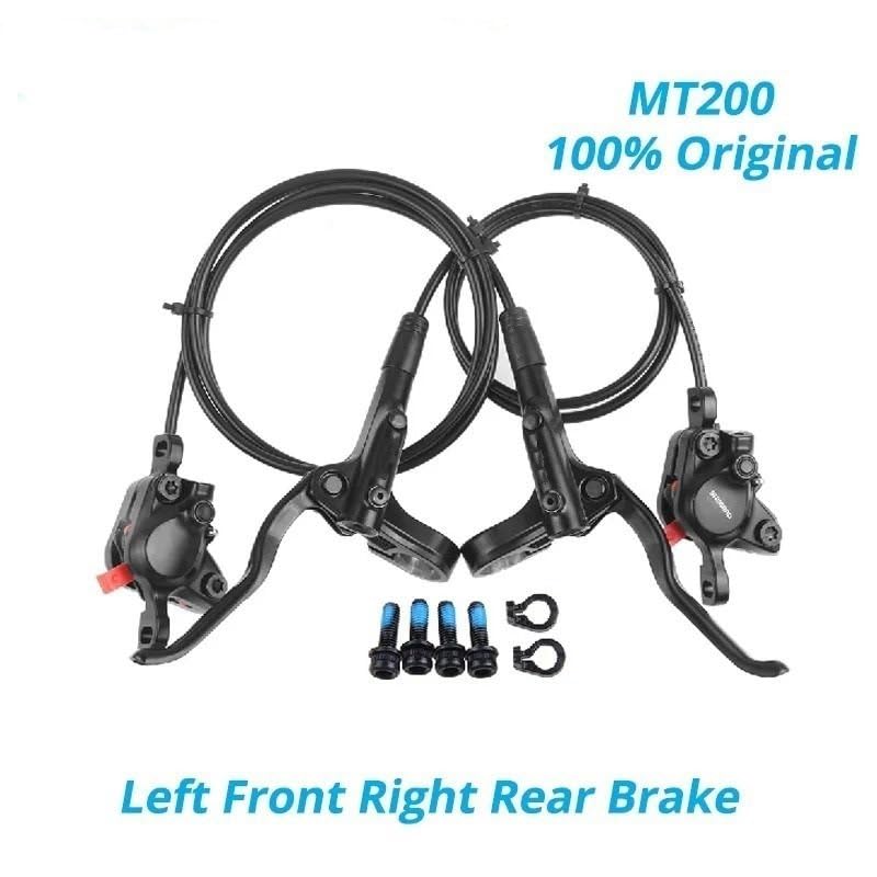 MT200 MT201 M315 MTB Bicicleta de montaña Freno de Disco hidráulico MT200 Frenos Palanca Rotor RT56 RT54 RT26 RT30 HS1 G3