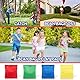 KreativeKraft Outdoor Spiele für Kinder Set Kindergeburtstag Spiele für Draußen Party Wurfspiele Gartenspiele Eierlauf Spiel Sackhüpfen Ringe (Kit für den Sporttag)