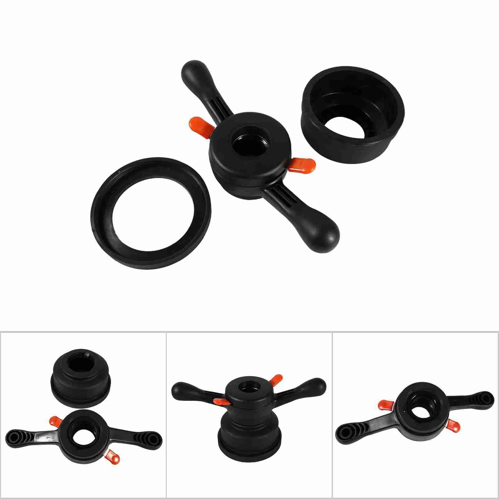 Balanceador de Neumático Herramienta Profesional 36/38/40 mm 3/4 mm Máquina Liberación Rápida Neumáticos Automóvil Tuerca Sujeción Alas Buje (Inner diameter 36mm pitch 3mm)